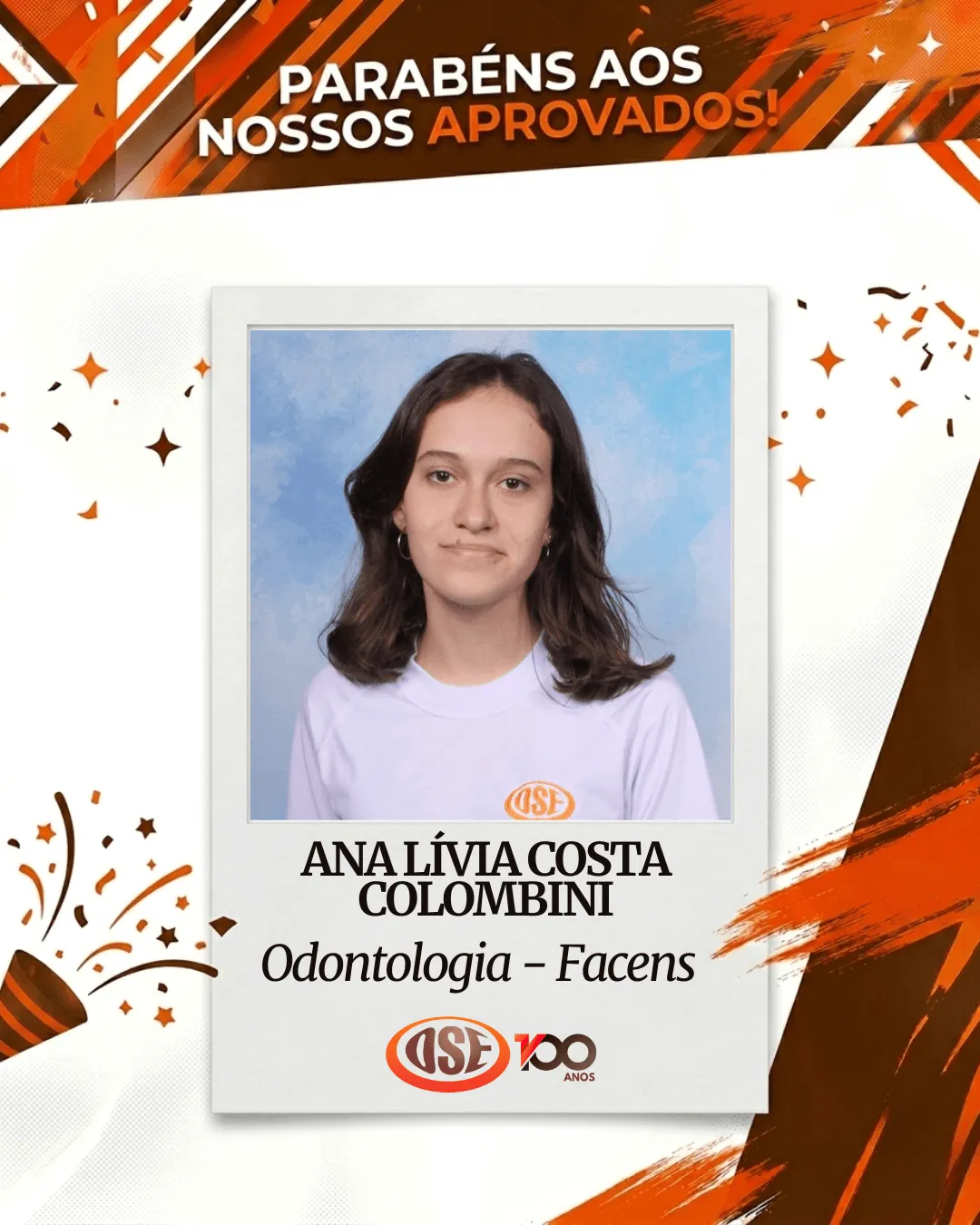 Ana Lívia Costa Colombini — Odontologia, Facens