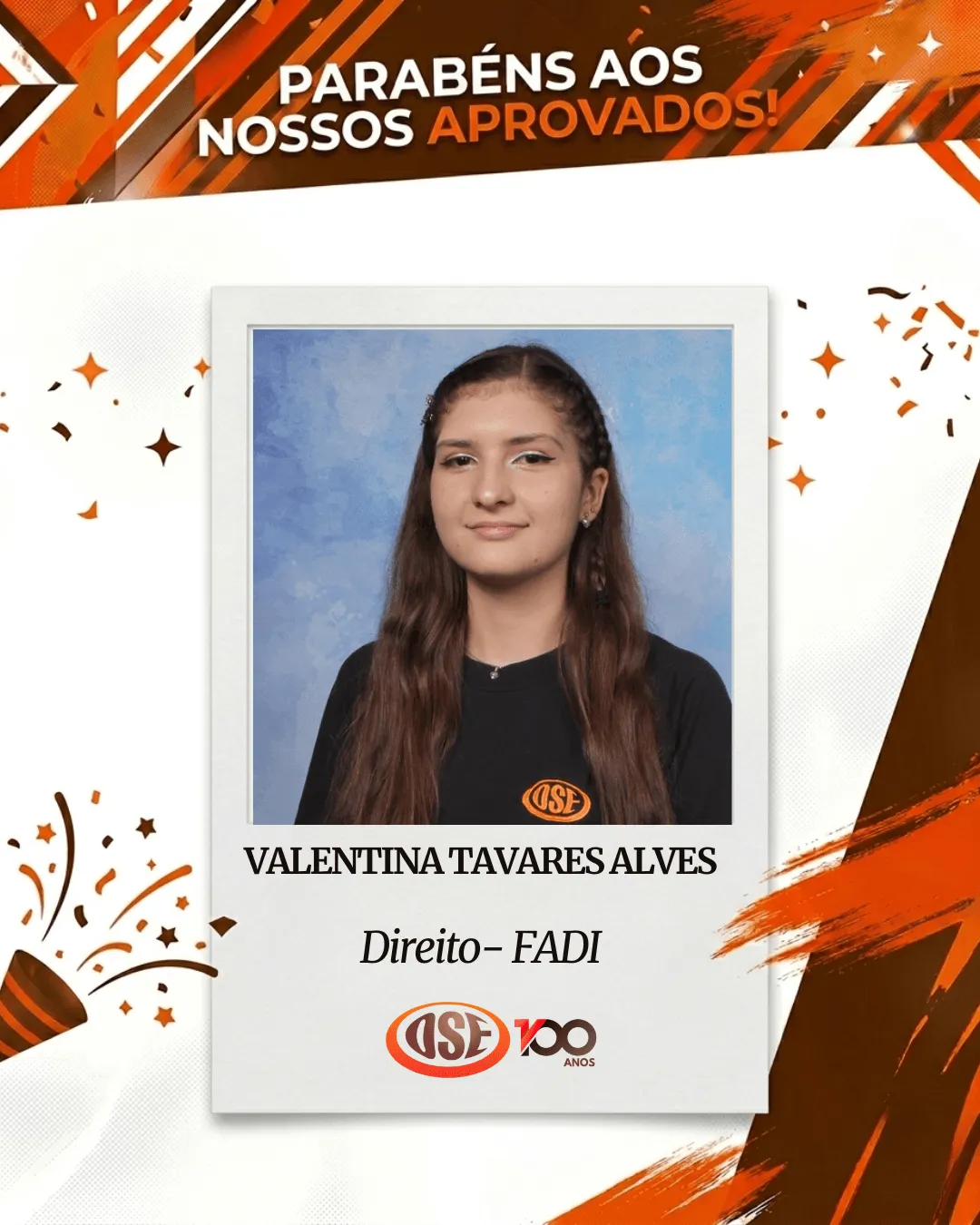 Valentina Tavares Alves — Direito, FADI