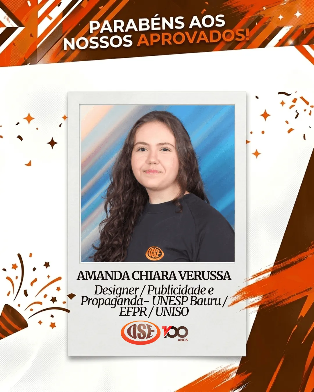 Amanda Chiara Verussa — Design / Publicidade, UNESP Bauru / UNISO