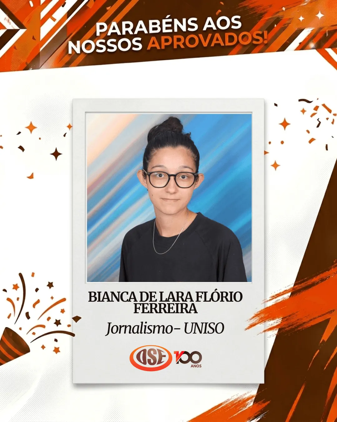 Bianca de Lara Flório Ferreira — Jornalismo, UNISO