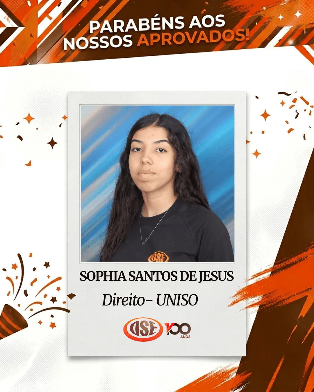 Sophia Santos de Jesus — Direito, UNISO
