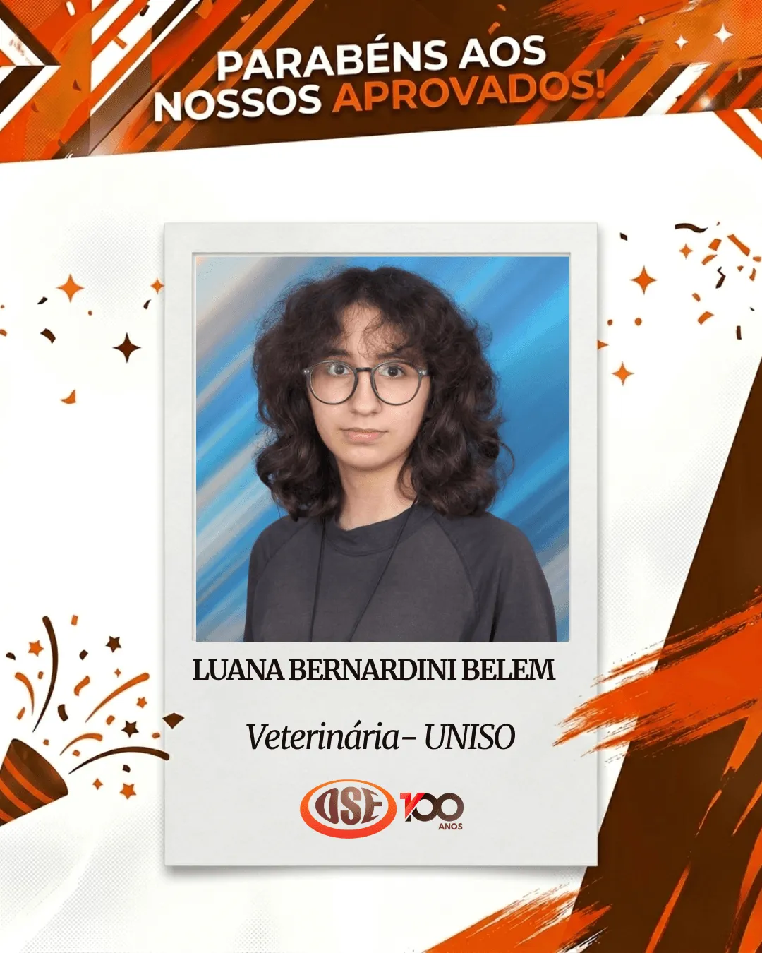 Luana Bernardini Belem — Veterinária, UNISO
